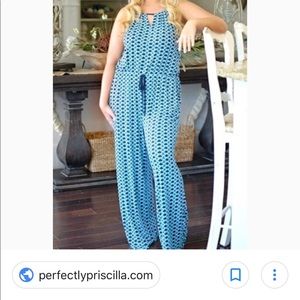 Perfectly Priscilla boutique romper